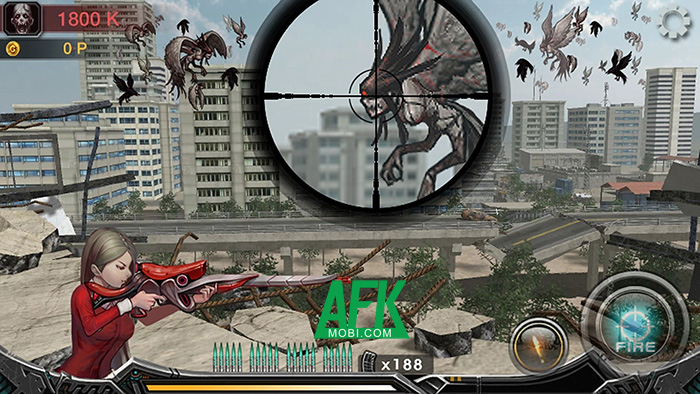 Bắn tỉa hạ bọn xác sống trong game hành động bắn súng Ghost Sniper: Zombie 2 2