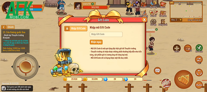 Tổng hợp gift code game Đại Hải Trình mới nhất trong tháng 0 Tổng hợp gift code game Đại Hải Trình mới nhất trong tháng 0