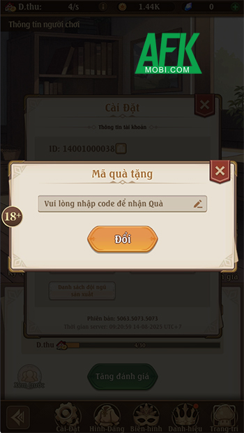 Tổng hợp gift code game Isekai: Nấm Lùn Go! mới nhất trong tháng 0
