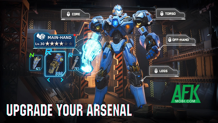 Legends of Titans game chiến thuật được lấy cảm hứng từ bộ phim Pacific Rim 2