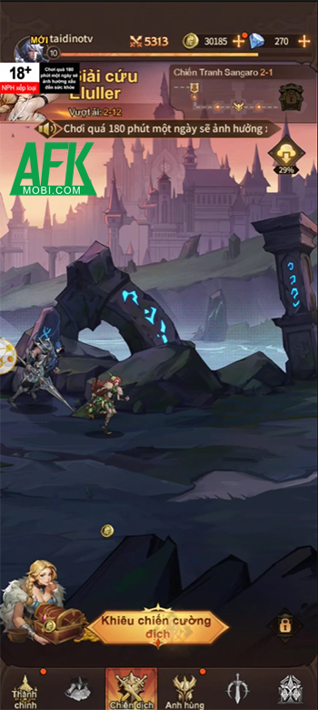 Liên Minh Valkyrie game đấu tướng chủ đề fantasy phương Tây thời Trung Cổ về Việt Nam 0