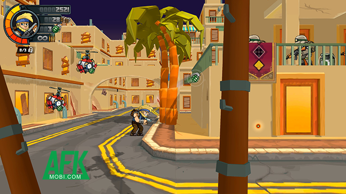 Metal Soldiers 4 game hành động bắn súng đi cảnh được lấy cảm hứng từ series Metal Slug 0