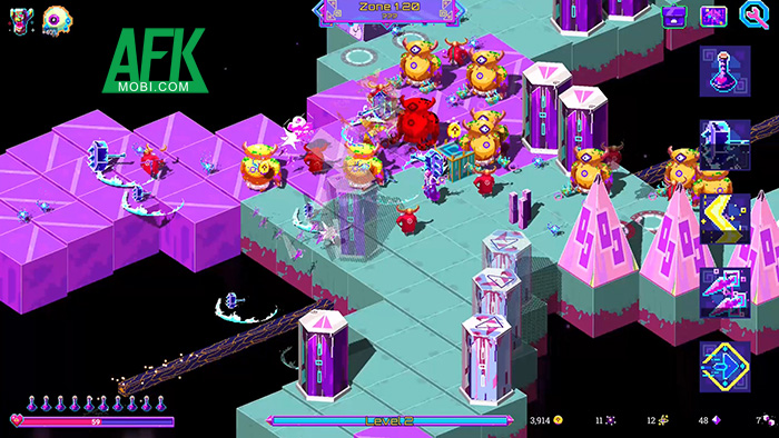 Neon Spellstorm Mobile game hành động roguelite có đồ họa mang đậm chất cổ điển 0