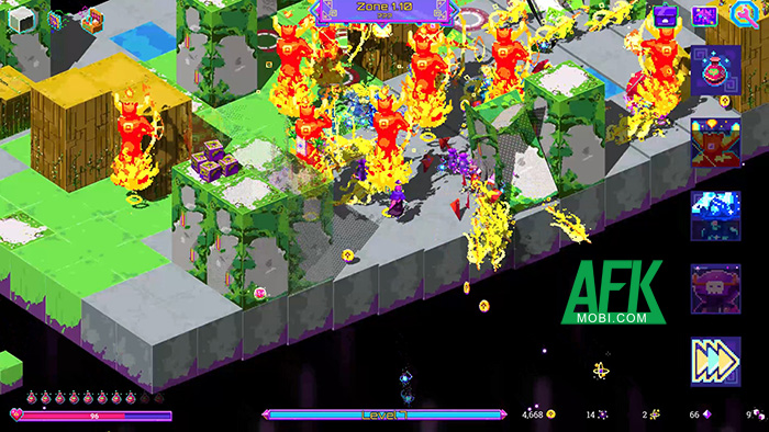 Neon Spellstorm Mobile game hành động roguelite có đồ họa mang đậm chất cổ điển 2