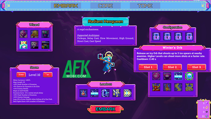 Neon Spellstorm Mobile game hành động roguelite có đồ họa mang đậm chất cổ điển 4