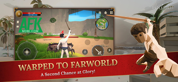 Bước vào một thế giới fantasy polygon để bắt đầu hành trình của mình tại game Outlanders MMO 0 Bước vào một thế giới fantasy polygon để bắt đầu hành trình của mình tại game Outlanders MMO 0