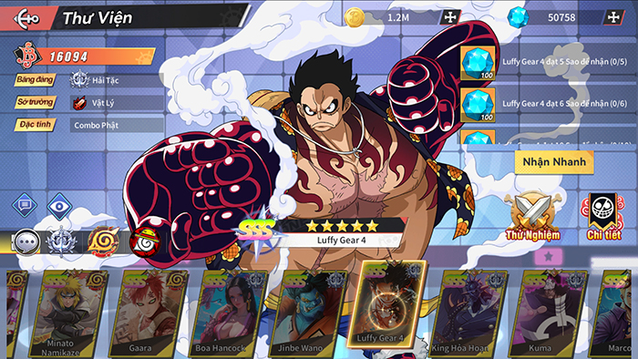 Tứ Hoàng Hỏa Quốc chính thức ra mắt 10h ngày 22/8, mở ra đại chiến giữa One Piece và Naruto 2 Tứ Hoàng Hỏa Quốc chính thức ra mắt 10h ngày 22/8, mở ra đại chiến giữa One Piece và Naruto 2