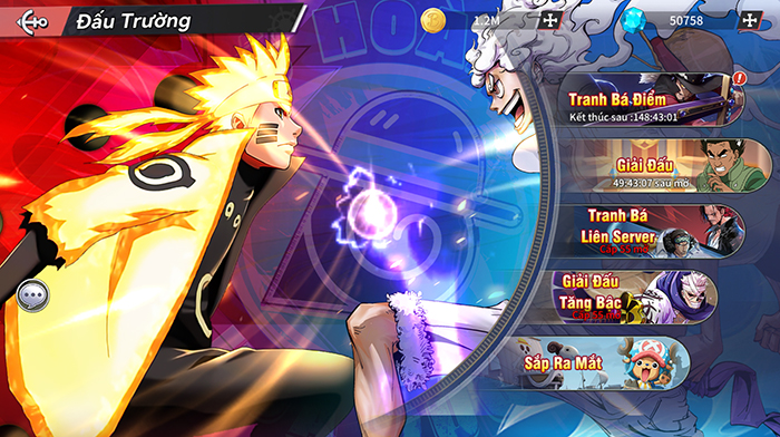 Tứ Hoàng Hỏa Quốc chính thức ra mắt 10h ngày 22/8, mở ra đại chiến giữa One Piece và Naruto 4 Tứ Hoàng Hỏa Quốc chính thức ra mắt 10h ngày 22/8, mở ra đại chiến giữa One Piece và Naruto 4