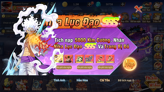 Tứ Hoàng Hỏa Quốc chính thức ra mắt 10h ngày 22/8, mở ra đại chiến giữa One Piece và Naruto 5 Tứ Hoàng Hỏa Quốc chính thức ra mắt 10h ngày 22/8, mở ra đại chiến giữa One Piece và Naruto 5