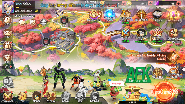 Các nhân vật anime quen thuộc tụ hội trong một dị giới cho bạn chiêu mộ tại Học Viện Anime 6 Các nhân vật anime quen thuộc tụ hội trong một dị giới cho bạn chiêu mộ tại Học Viện Anime 6