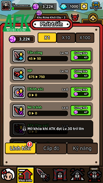 Sở hữu một quỷ kiếm trong game nhập vai nhàn rỗi Sword Parasite: Idle RPG 1