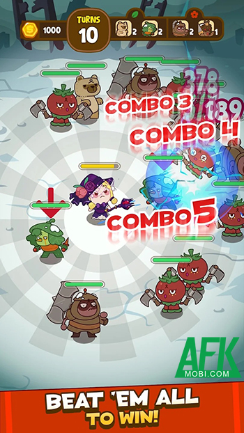 Chiến đấu hạ bọn kẻ thù cùng những anh hùng chibi tại game Wanderland: Angel Hunters RPG 2