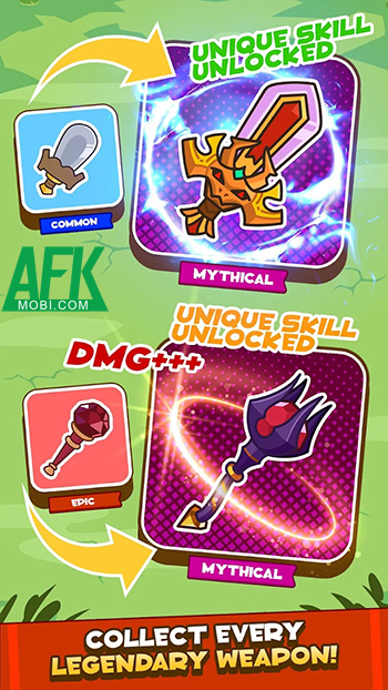 Chiến đấu hạ bọn kẻ thù cùng những anh hùng chibi tại game Wanderland: Angel Hunters RPG 3