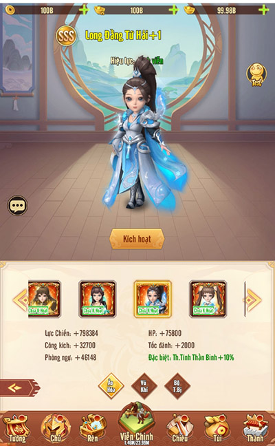 Chủ Tướng sẽ đẹp hơn, oai phong hơn khi bước vào game Ảo Mộng 3Q 10 Chủ Tướng sẽ đẹp hơn, oai phong hơn khi bước vào game Ảo Mộng 3Q 10