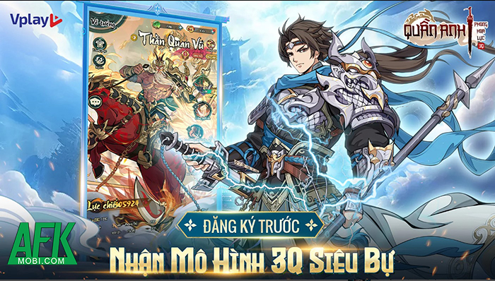 Quần Anh Phong Hoa Lục - Vplay game idle thẻ tướng chủ đề Tam Quốc mãn nhãn về Việt Nam 4