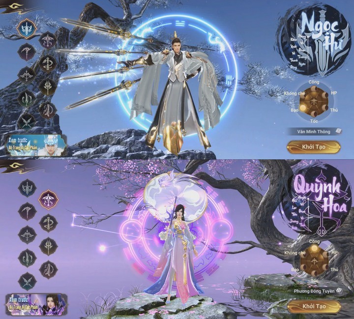 Thời Không Chi Mộng cho game thủ nhập vai 9 phái, chuyển phe thoải mái