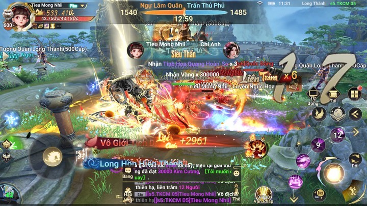 Thời Không Chi Mộng cho game thủ nhập vai 9 phái, chuyển phe thoải mái