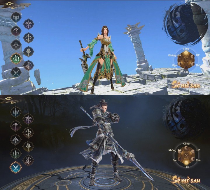 Thời Không Chi Mộng cho game thủ nhập vai 9 phái, chuyển phe thoải mái