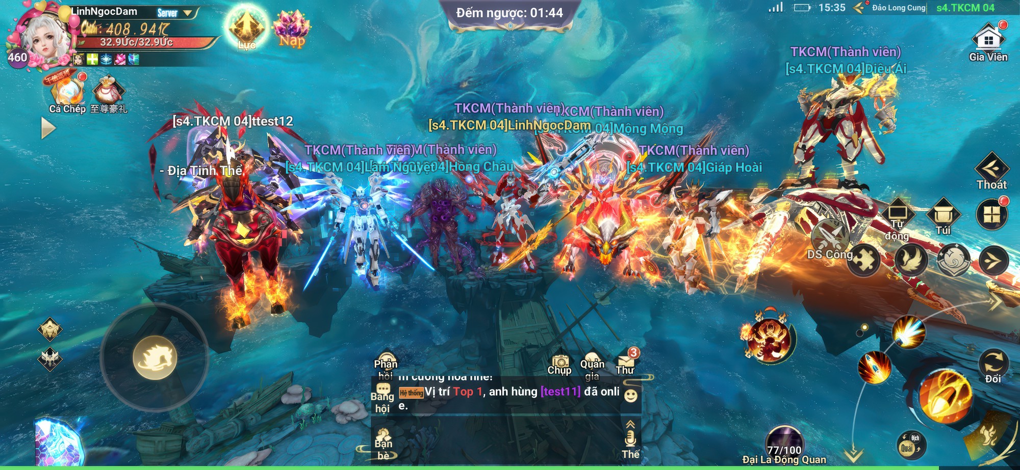 Thời Không Chi Mộng MMORPG tiên hiệp đa vũ trụ cùng đại sứ Linh Ngọc Đàm sẵn sàng mở OB 21/08/2025- Ảnh 3. Thời Không Chi Mộng MMORPG tiên hiệp đa vũ trụ cùng đại sứ Linh Ngọc Đàm sẵn sàng mở OB 21/08/2025- Ảnh 3.