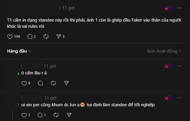 Các fan T1 tỏ ý không hài lòng