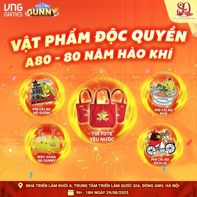 Dev và QNT Refund Gaming hội ngộ Vũ Trụ Gunny tại Triển lãm A80: Hé lộ trải nghiệm đặc biệt chờ đón khán giả- Ảnh 3. Dev và QNT Refund Gaming hội ngộ Vũ Trụ Gunny tại Triển lãm A80: Hé lộ trải nghiệm đặc biệt chờ đón khán giả- Ảnh 3.