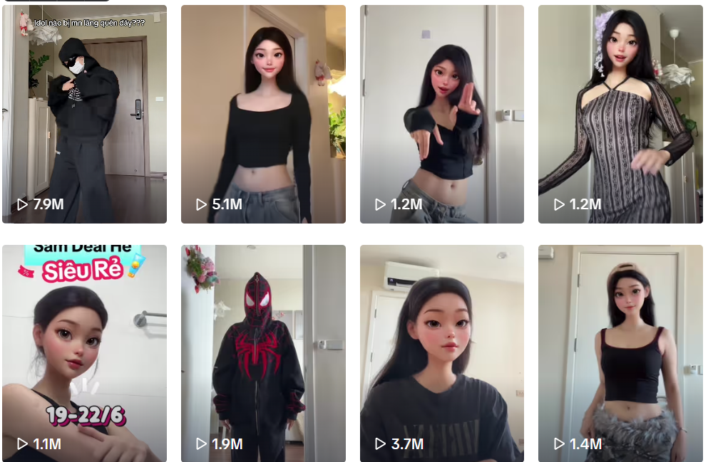 Cú kéo mặt nạ của hot girl TikTok Quỳnh Bei gây chấn động, một ngày đạt cả Cú kéo mặt nạ của hot girl TikTok Quỳnh Bei gây chấn động, một ngày đạt cả