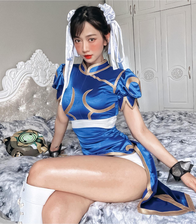 Trình làng màn cosplay Chun-li Trình làng màn cosplay Chun-li