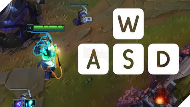 LMHT: Riot chinh thuc thu nghiem tinh nang dieu khien WASD tren PBE Tương lai LMHT có thể điều khiển tướng bằng WASD có thể sẽ thay đổi mặt bằng chung của tựa game