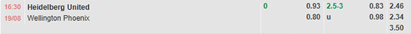 TL Heidelberg vs Wellington