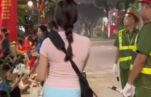 Diện đồ gym đi xem diễu binh, cô gái nhận chỉ trích, hành động khó chấp nhận!