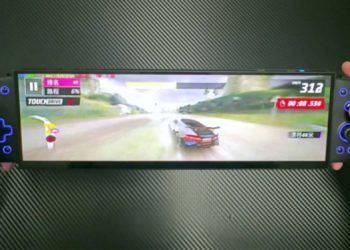 Xuất hiện máy console cầm tay có màn hình siêu rộng 32:9