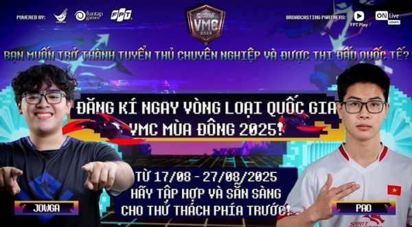 VMC Winter 2025 – giải vô địch thể thao điện tử quốc gia Vietnam MLBB championship Winter 2025 chính thức khai màn