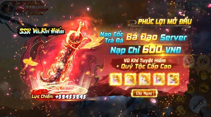 Chơi thử game có gói nạp chỉ “100 đồng”: Vẫn đẹp, chất và thỏa mãn mọi giác quan!