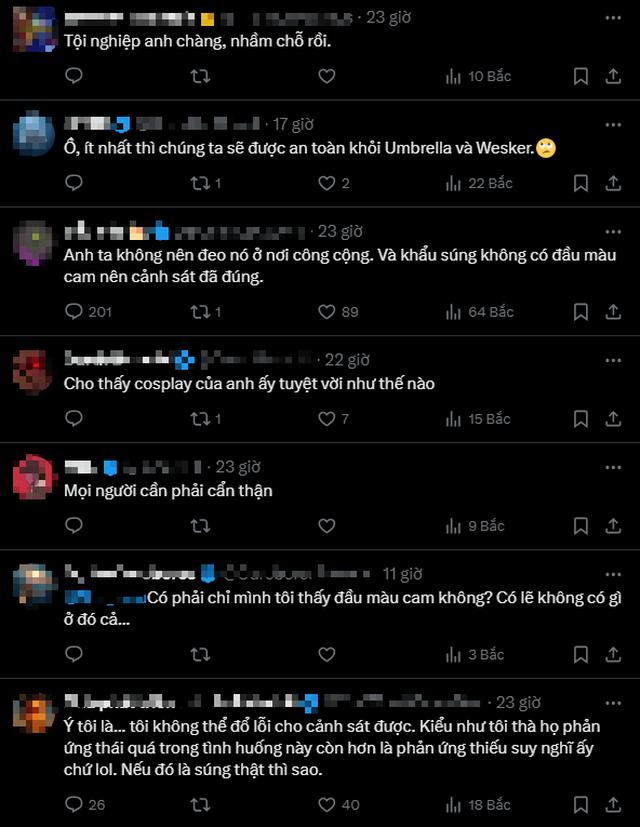 Cosplay nhân vật trong Resident Evil, nam thanh niên bị 