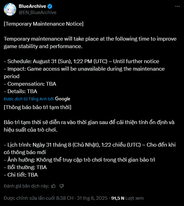 Đang yên lành, game Gacha này đột nhiên bị hack, NPH phải khẩn cấp bảo trì khiến người chơi hoang mang- Ảnh 7.