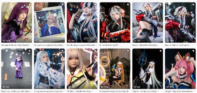 Nữ coser xinh đẹp 