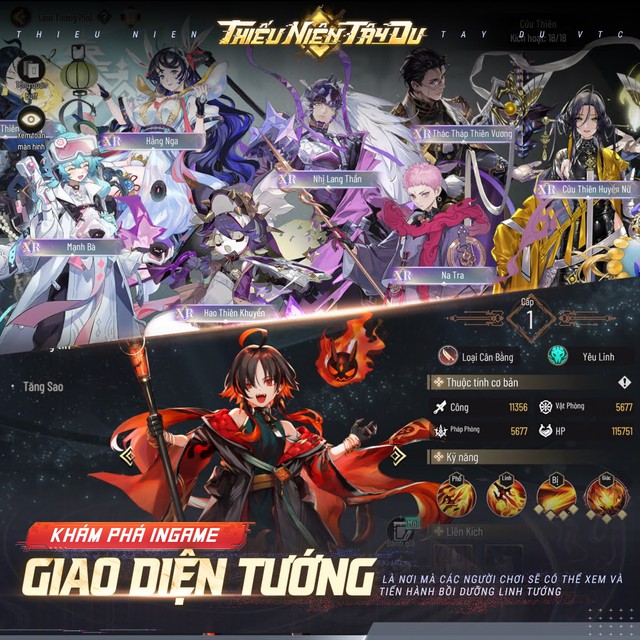 Thiếu Niên Tây Du – Siêu phẩm thẻ tướng quốc phong cyber định nghĩa lại thần thoại Tây Du mới- Ảnh 5.