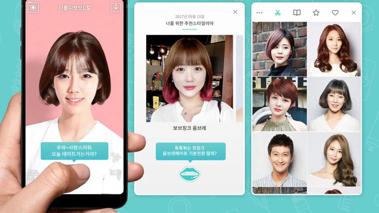 App thử kiểu tóc