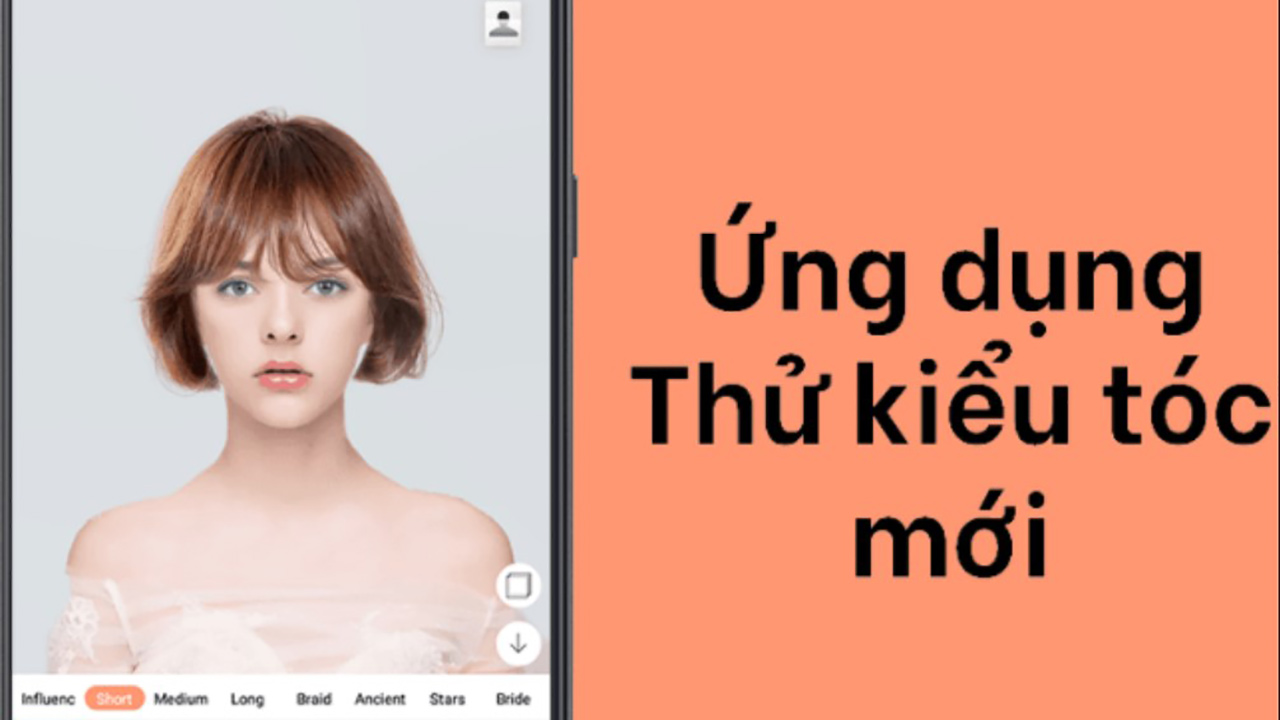 App thử kiểu tóc đẹp