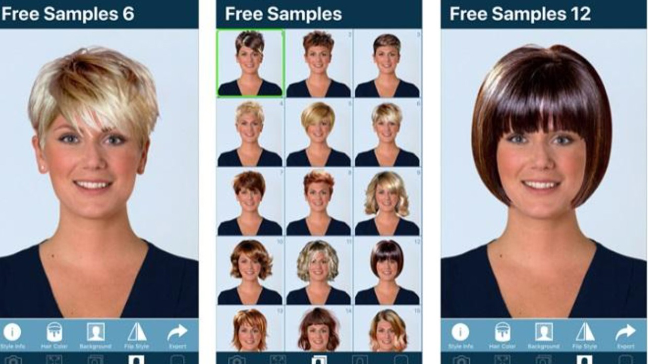 App thử kiểu tóc cực đỉnh